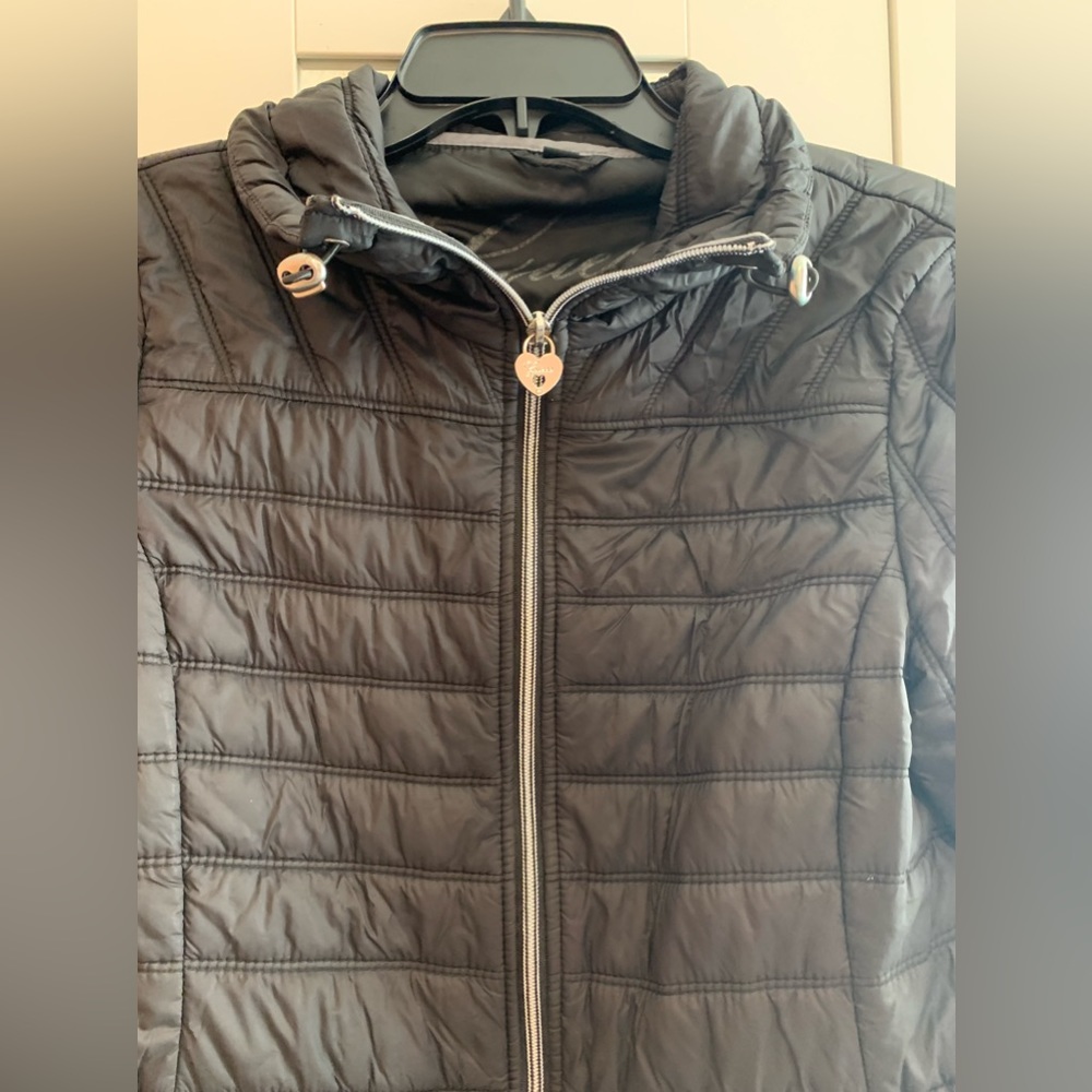 Women’s Guess black coat - Picture 3 of 9